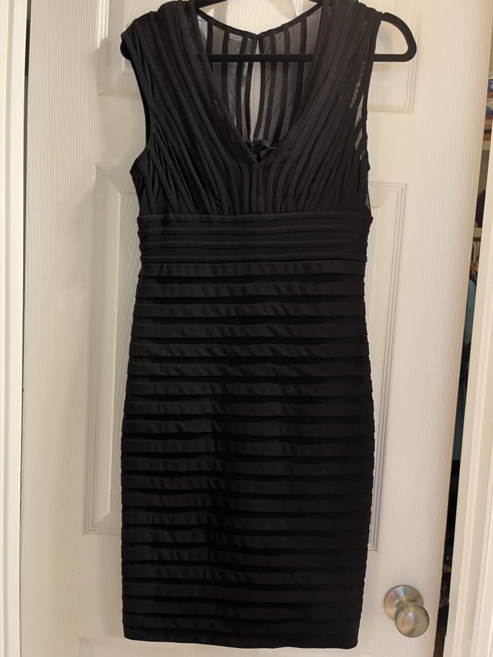 Black Adrianna Papell Cocktail Dress
